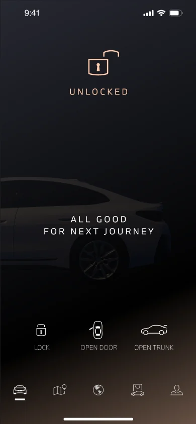MyBMW dark: unlocked