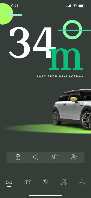 MyMINI dark: 34 m away