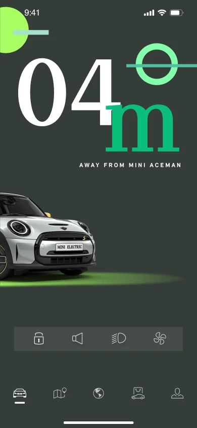 MyMINI dark: 4 m away