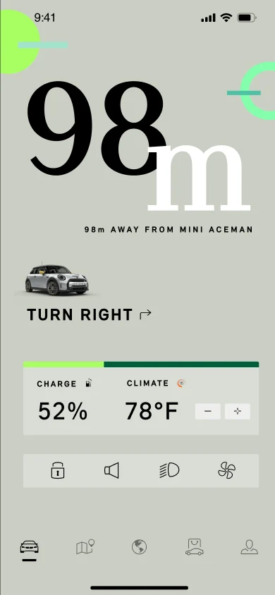 MyMINI light: 98 m away