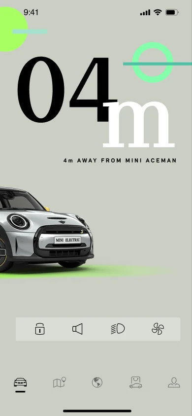 MyMINI light: 4 m away