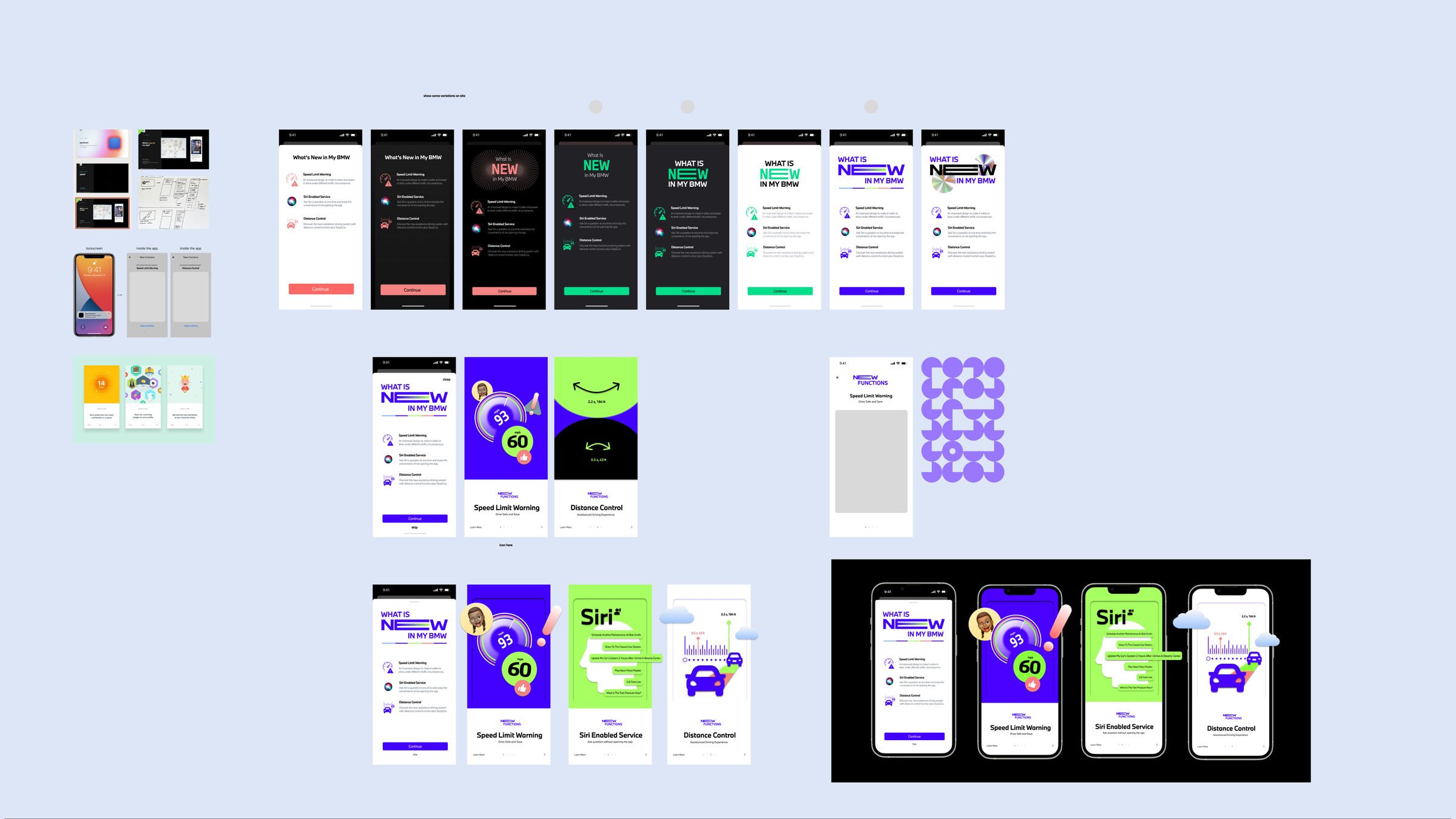 Board: new feature onboarding screens