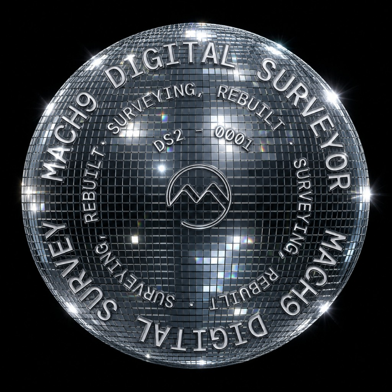 Digital Surveyor disco-ball seal