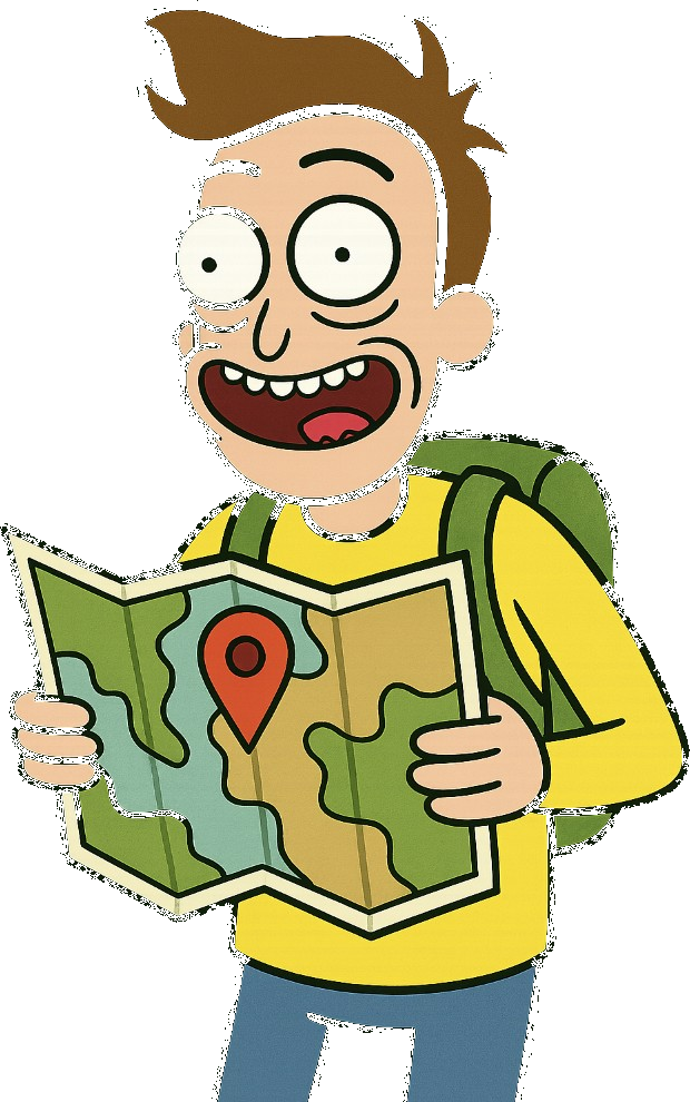 Mapoholic map reader sticker